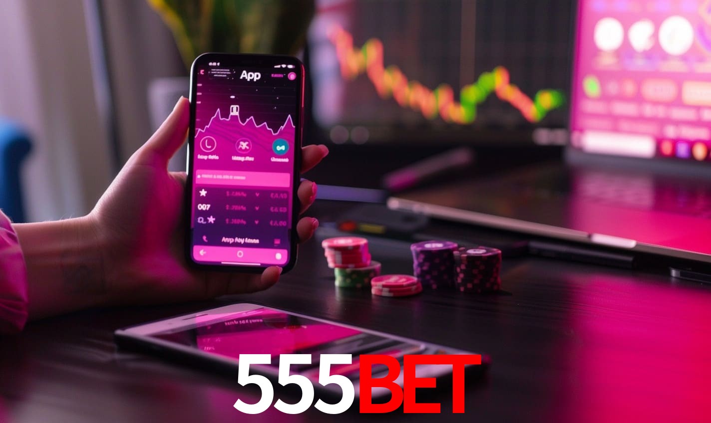 Recursos Exclusivos do App 555BET - Modo Offline, Login Biométrico